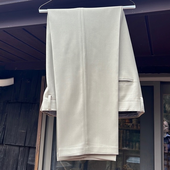 Worn once, dry cleaned Haggar Premium Stretch Stretch Pant Flat front 36x30 - Picture 1 of 9